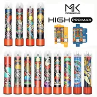 Maskking High Pro Max Engångs E-cigaretter Vapes 1500 Puffar 4,5 ml Patron Pods 850mAh Batteri Elektronisk Cigarettvård