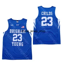 New BYU Cougars Stats 2020 Basketball Jersey NCAA College 23 Childs All Stitched and Embroidery Men Youth Size