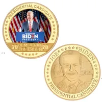 Newbiden Gold Commorative Coin 2021 대통령 Biden 기념 동전 금속 배지 아메리칸 대통령 Joe Biden Souvenir Coin EWE7612