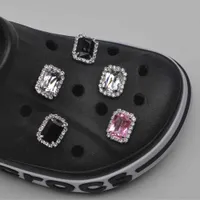 Croc Buty Charms Metal Pearl Button Buty Dekoracji Buty Ogrodowe Buty Urok Akcesoria Nagarki Przydatne Party Party