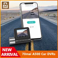 70mai A500 Dash Cam Smart Car DVR Camera 1944P Dash-Camera Wifi Night Vision G-sensor 140 Wide Angle Auto Video Recorder CN Version