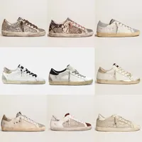 Fashion Italy SuperStar Sneakers Pink Shoe Classic White Do-old Dirty Designer Women Man Casual Baskets Shoes