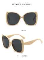 new buffalo horn sunglasses fashion sport sun glasses for men women rimless rectangle bamboo wood eyeglasses with boxes case lunettes gafas free delivery 470-1