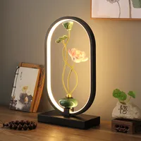 Lampade da tavolo a LED Creative Simple Camera da letto Retro Lampada da comodino Nuovo Soggio
