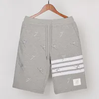 Heavy Industry лыжная вышивка мода марка TB Thom мужская шорты летние пента штаны случайные пантииг4x