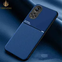 Luxury Leather Magnetic Phone Case For Huawei Honor 8X 9A 9X 10X Lite Honor V20 V30 40 50 60 Pro Funda Holder Cover Shell Coque W220226