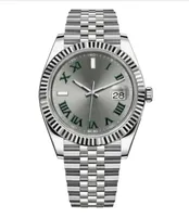 Luxury Watch Automatisk mekanisk r￶relse rostfritt st￥l Bekv￤mt klockband fodral f￤llande sp￤nne safir glas m￤ns aff￤r