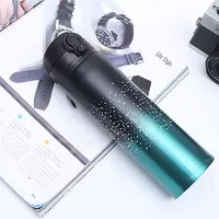 Starry Gradient Student Water Cup bottle in stock DHL a49
