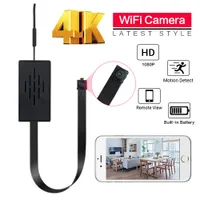 Nowy WIFI IP Mini Niania Moduł Kamery Motion P2P Bateria Cam Video Recorder Home Security Invisible Camcorder Zdalne sterowanie TF
