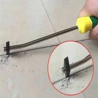 Professionell handverktygssatser Keramisk kakel Grout Remover Tungsten Stål Gap Clearer Borra för golvväggsöm Cement Rengöringsverktyg