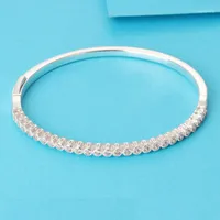 Bragglezza di eleganza senza silvertime senza silvertime di alta qualità che si adattano per perle di ciondoli originali pulseira encantos.100% di gioielli fini