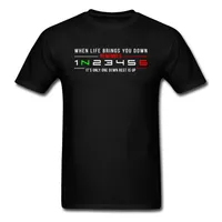 1N23456 Moto Slim Fit T-shirts pour Hommes Racer Vitesse Moteur Vitesse Voiture auto Carte T-shirt Tous Coton Summer Tops Tees 210813