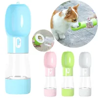 Wielofunkcyjny Pet Water Bottle Przenośne Wiszące Miska Picia Kot Dog Outdoor Travel Travel Food Dispenser Heaver