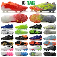 Yüksek Kaliteli Tasarımcı Erkek Copa Sense 20 + FG Futbol Ayakkabıları 20 Futbol Superstealth İç Hayat Paketi Düşük Ayak Bileği Dantel-up Açık Çizmeler Cleats