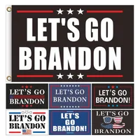 54 Estilo Letus Go Brandon Flag de 90x150 cm Flaros de jardín pequeños de jardín interior FJB FJB Panner Trump Elección Flagal presidencial Biden 2024