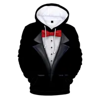 Heren Hoodies Sweatshirts 3D Printing Sweater Suit Gentleman Pullover Sportswear Kleding Accessoires Menmen's