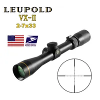 Leupold VX-2 2-7x33 Mil Dot Scope Chargecopes Compact RangeFinder Chasse Scopes Cross-cheveux Réticules avec montage 11 / 20mm