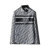 2022 New Style Męskie Koszule Koszulki Qiwn Jesień Koszula Moda Trzykolorowe Mężczyźni Długoszemiony Sukienka Oversized Wysokiej jakości koszulki Side M-3XL $$$ 0012