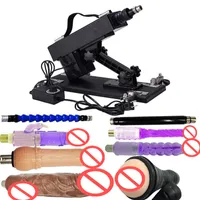 Akkajj Automatisches Sexspielzeug für Unsex-Stoßmassage-Maschinengewehr mit allen Anbaugeräten