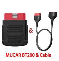 ThinkCar mucar BT200 OBD2 전체 시스템 수명 무료 진단 도구 자동 스캐너 오일 SAS 코드 리더 리셋