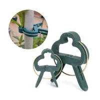 Other Garden Supplies 20Pcs Grafting Clips Greenhouse Clamp Stand Plastic Plant Clip Fastener Bracket Fixed Seed Stem Support