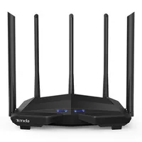 Tenda AC11 AC1200 Wifi Router Gigabit 2.4G 5.0GHz Dual-Band 1167Mbps Wireless Router Repeater with 5 High Gain Antennasa43
