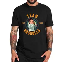 Hasbulla Fighting Meme T-shirt Hommes Femmes Mode Coton T-shirts Enfants Hip Hop Tees Été Mini Khabib Blogger Camisetas Boy