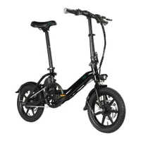 14 inç mini elektrikli bisiklet 36V 250W İki tekerlek Elektrikli Bisikletler Fiido D3pro Uzun Mesafe 60km Elektrik Bisiklet Kadınlar Ebike