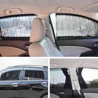 Araba Sunshade 1 ADET 2021 Parça Yan Pencere Cam Kapak Perde Auto Sun Gölge Blok SUV Arabalar Için Anti-Uv W1Q5