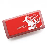 참신 빛나는 Keycap ABS 에칭 된 빛나는 풀메달 연금술사 Edward Alphonse Black Red Keyboard11 용 백 스페이스