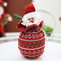 Christmas Decorations Wrapping Gift Bag Durable Cute Special Drawstring For Party Supplies PLYED889