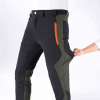 Outdoor Schnelltrocknende Hosen Herren Sommer Dünn Atmungsaktiv Wasserdichte Elastische Bergsteigen Hosen Farbe Matching Assault Pants G1217