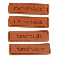 5 opzioni Etichette in pelle realizzate a mano Nozioni per cucire per abbigliamento Borse Scarpe Tessuto Tag