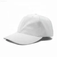 2021 New Arrival White Leather Hat Baseball Hat Cap