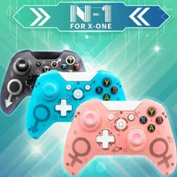N-1 2.4GHz Wireless Game Controller For Xbox One PS3 PC Dual Motor Vibration Gamepad With Brook Adapter11