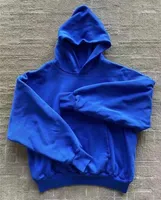 Hoodie Hoodie Hombres Mujeres 1 Sudaderas con capucha de alta calidad Solidentes espesados ​​sólidos de gran tamaño