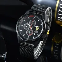 Wristwatches 2022 Luxury F1 Racing Sports Watch For Men Classic Supercar Quartz Watches Stop Clocks Relojes Para Hombre Reloj Relogio