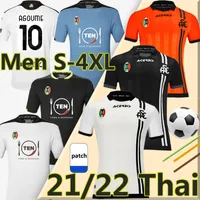 21/22 4XL Spezia Calcio Soccer Jerseys 홈 멀리 셋째 2021 2022 Agudelo Pobega Agoume Chabot D. Farias 축구 셔츠 유니폼 Top Thailand