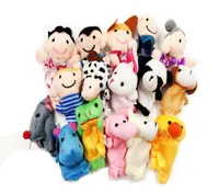 Geschichte Zeit Finger Puppen Tuch Samt Plüsch Puppe Verschiedene Cartoon Tiere Menschen Familienmitglieder Osterkorb Stuffer Party Favor