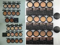 Makeup NC NW Farben gepresstes Pulver mit Puff 15g Marke Beauty Cosmetics Gepresste Gesichtspuder Foundation Top Qualität