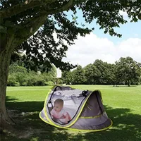 Baby Travel Camping Bed Portable Beach Tent UPF 50+ Sun Shelter Ultralight -Up Mosquito Net Tents And Shelters