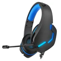 Gaming headphones Headset Wired PC Stereo Earphones with Microphone for PS4 PS5 Switch Xbox One Computer Laptop Tablet Gamer Fast shipping