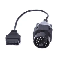Diagnostisch gereedschap 1 PC OBD II -adapter voor 20 pin tot OBD2 16 Vrouwelijke connector E36 E39 X5 Z3 20PIN -kabel