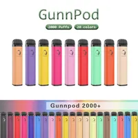 Gunnpod-Einweg-VAPE elektronische Zigaretten-Gerätevapes-Kit 2000 Puffs 1250mAh-Batterie Vorgefüllt 8.0ml Öl-Pod-Stift PK BANG XXL