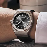 Design Top Merk Mannen Horloges Mechanische Zwart Horloge Casual Business Lichtgevende Polshorloge Montre Homme Automatiek Horloges
