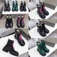 Designer Platform Martin Boots For Women Heavy Wool Martin Boot Fashion Ankle Bottes Patent Leather winter Shoes Top Quality With Box