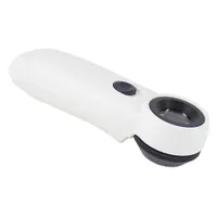 45x 21mm Microscópio Magnifiers de mão LED - tipo de jóias de jóias loupa lúbrica lente lente lente iluminada lente de bolso