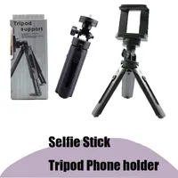 Elastyczny uchwyt na telefon statywowy Regulowany Stojak Anti-Shake Selfie Stick Universal Bracket 360 stopni Obrót do smartfonów