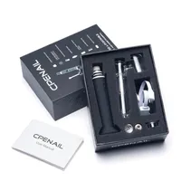 CPENAIL Dab Wax Vaporizer Starter Kit vape pen Portable Oil Rig Glass Bongs Ceramic Quartz Electric GR2 Pure Titanium E Cigarette nail