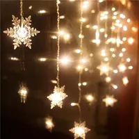 Strings Elk Tree Bell Christmas LED String Lights Lights Ghirland 2021 Decor per Home Holiday Lighting Bely Anno felice